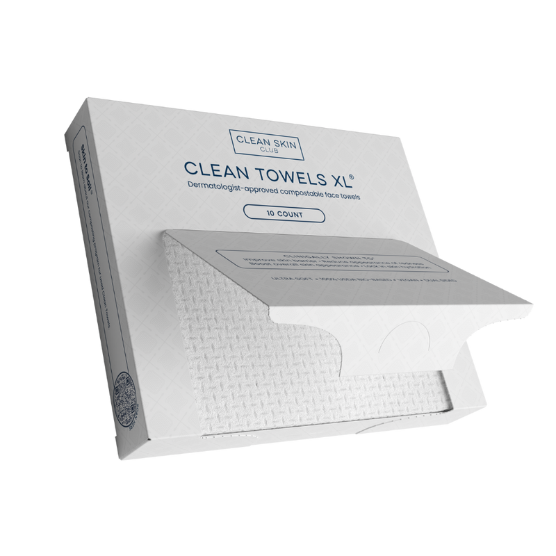 Clean Towels XL™ Travel, Disposable Face Towels, 10 Count