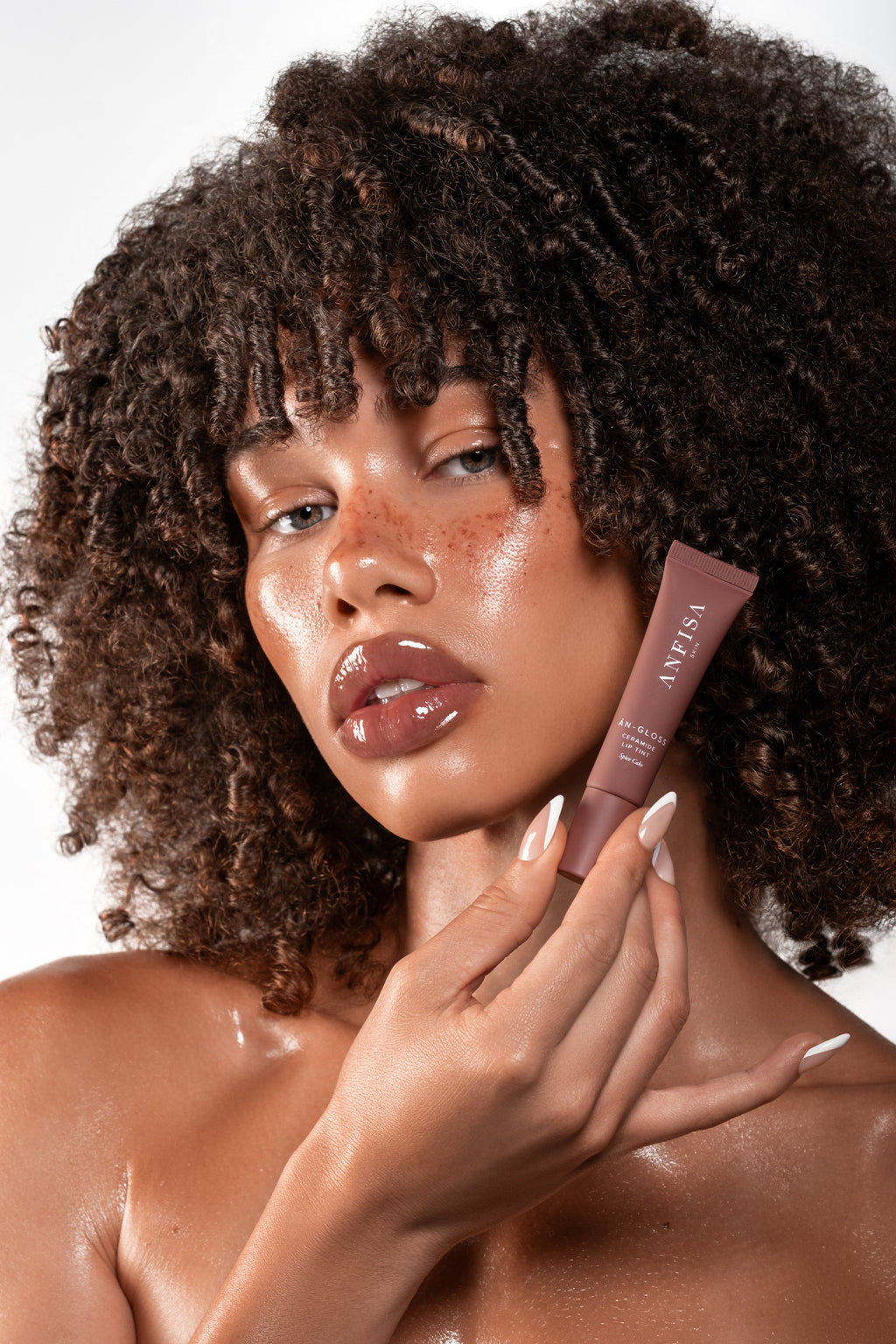 An-Gloss Ceramide Lip Treatment- Spice Cake