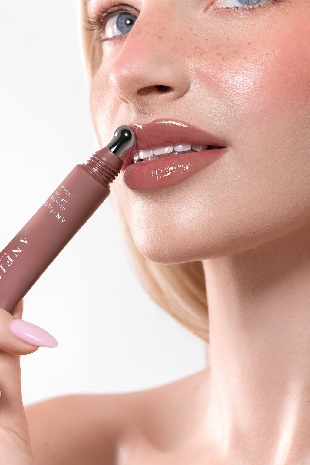 An-Gloss Ceramide Lip Treatment- Spice Cake